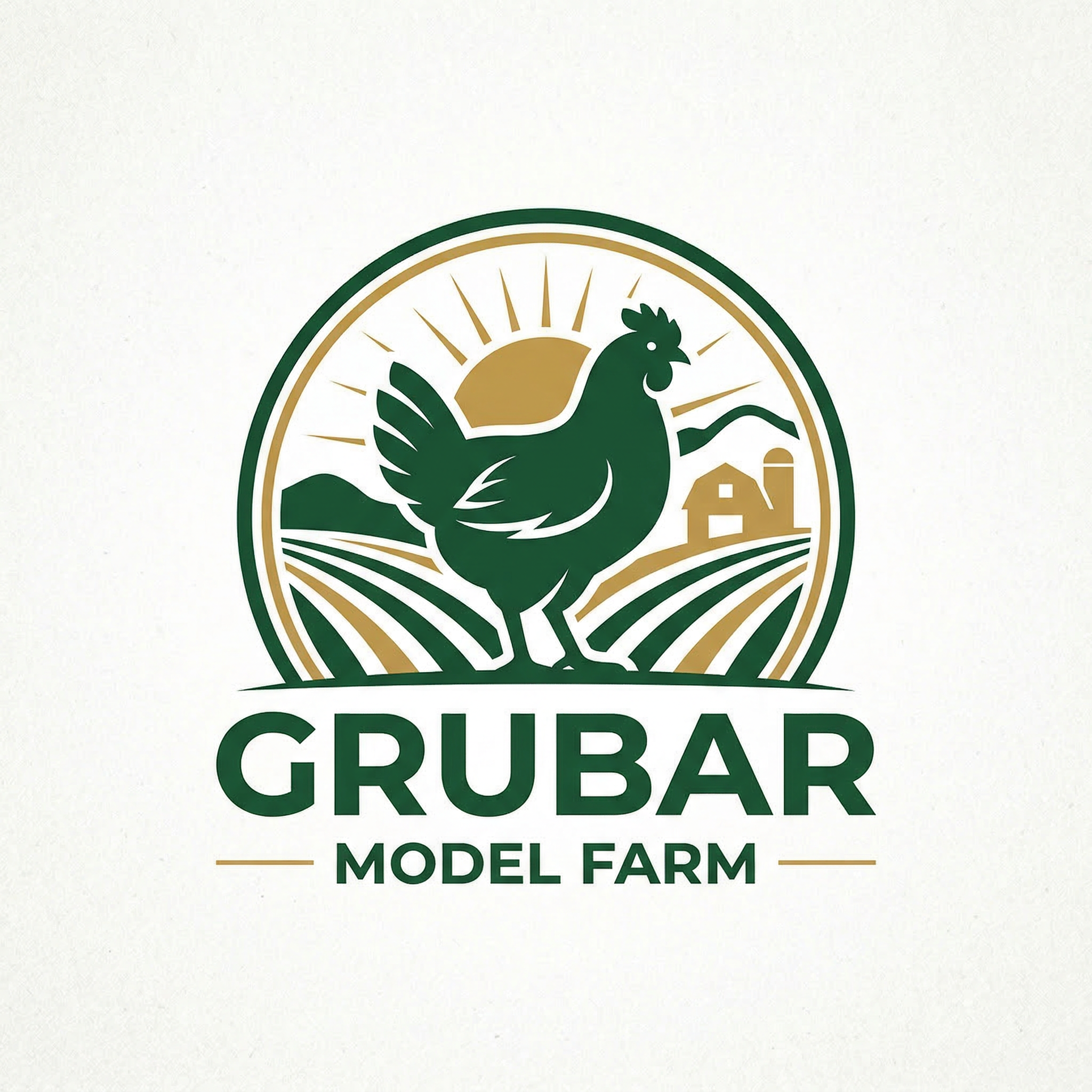 Grubar Model Farm Logo